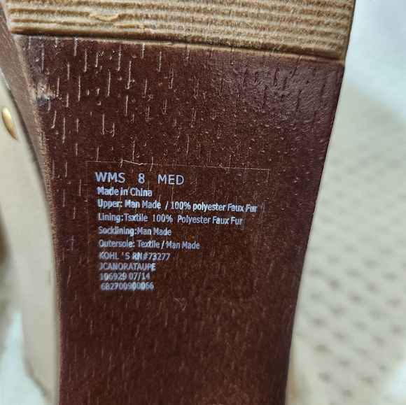 Juicy Couture Anora Mule Clog Heels, Slip On - Picture 8 of 11